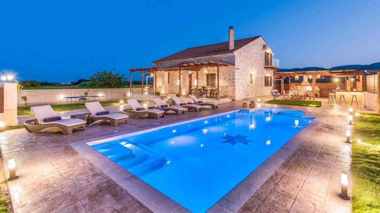 Zante Poolside Paradise - La Vite Stone Villa Kalipádhon 外观 照片