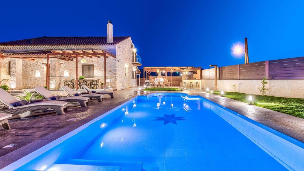 Zante Poolside Paradise - La Vite Stone Villa Kalipádhon 外观 照片