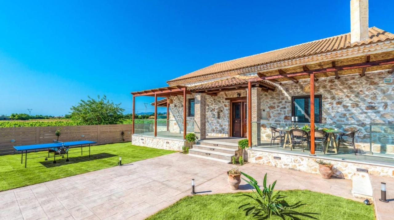 Zante Poolside Paradise - La Vite Stone Villa Kalipádhon 外观 照片