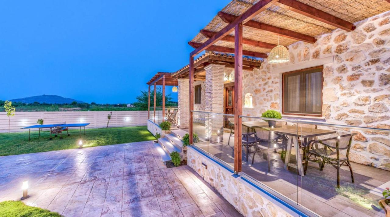 Zante Poolside Paradise - La Vite Stone Villa Kalipádhon 外观 照片
