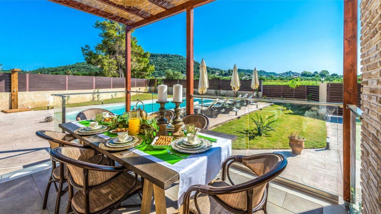 Zante Poolside Paradise - La Vite Stone Villa Kalipádhon 外观 照片