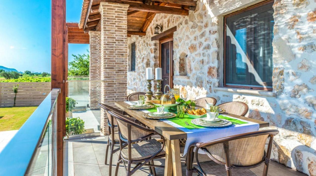 Zante Poolside Paradise - La Vite Stone Villa Kalipádhon 外观 照片
