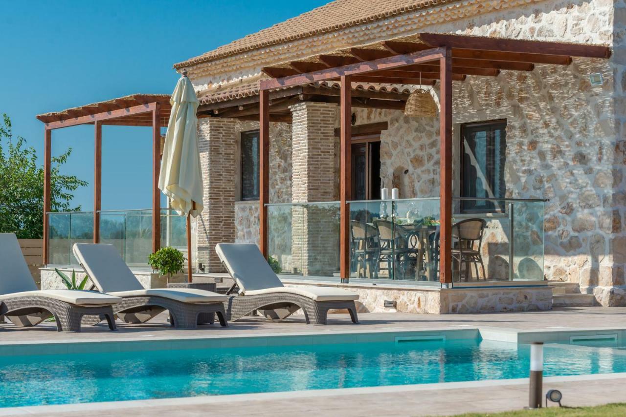 Zante Poolside Paradise - La Vite Stone Villa Kalipádhon 外观 照片